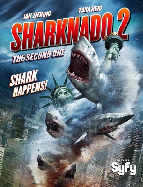 Акулий торнадо 2 / Sharknado 2: The Second One (2014) онлайн